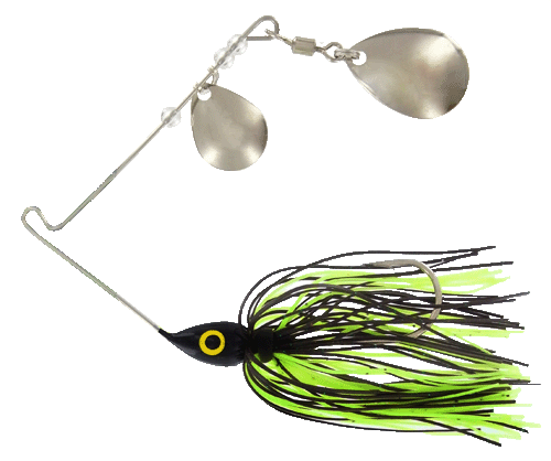 Promo Spinnerbait - 1/4 Oz. - Blk Chart - WAH-PCC146-KC - 6 Pack Promo Spinnerbait - 1/4 Oz. - Blk Chart - WAH-PCC146-KC - 6 Pack
